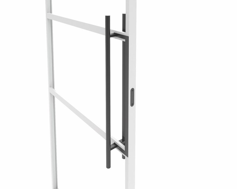 Estella style pull handles for steel doors