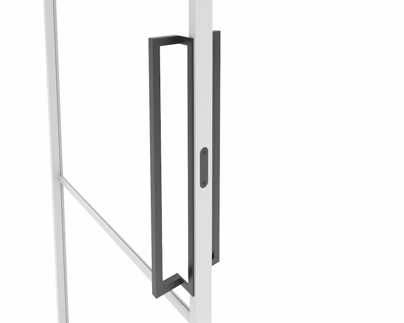 Gracia style pull handles for steel doors