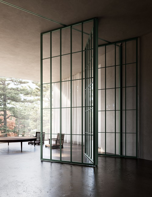 Piazza Grafic industrial RotoFold doors