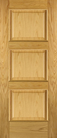 Adora 3 panel door Oak