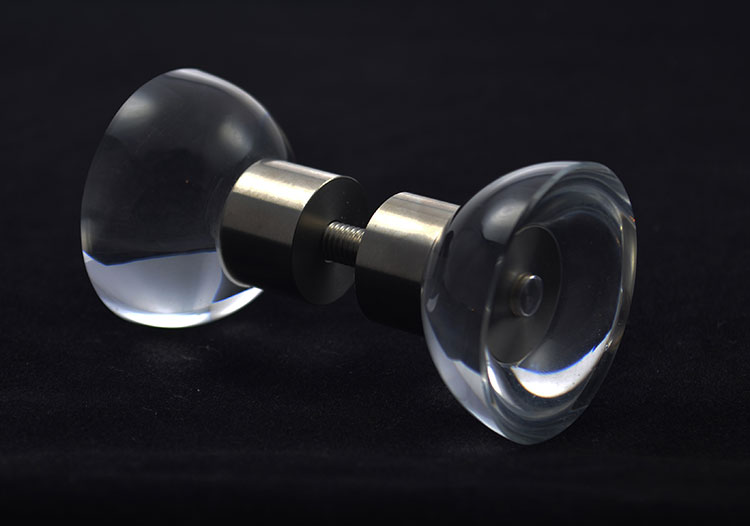 Luna glass pull knobs for glass doors