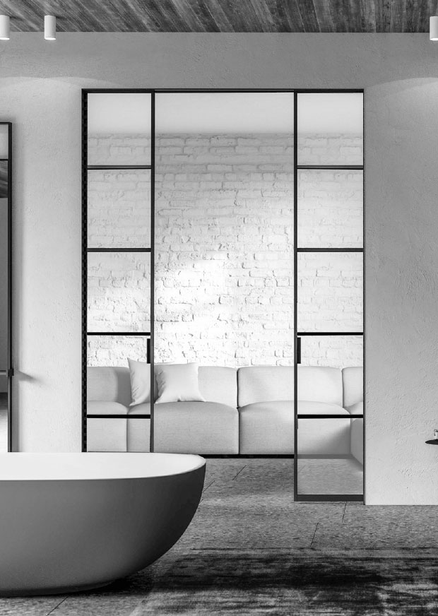 Crittall Style vs Piazza Industrial Style doors Elegant Doors