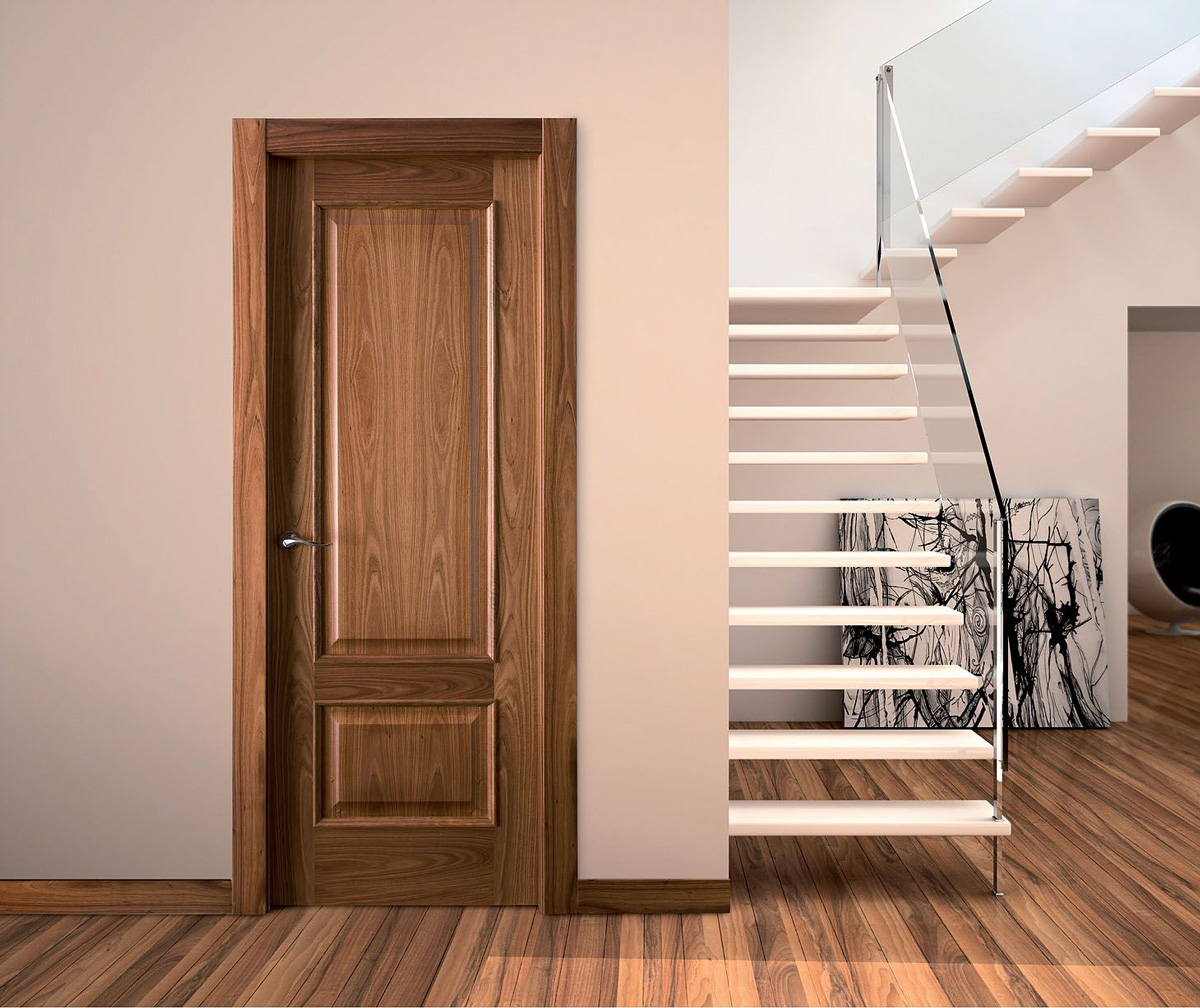 melia interior door in walnut