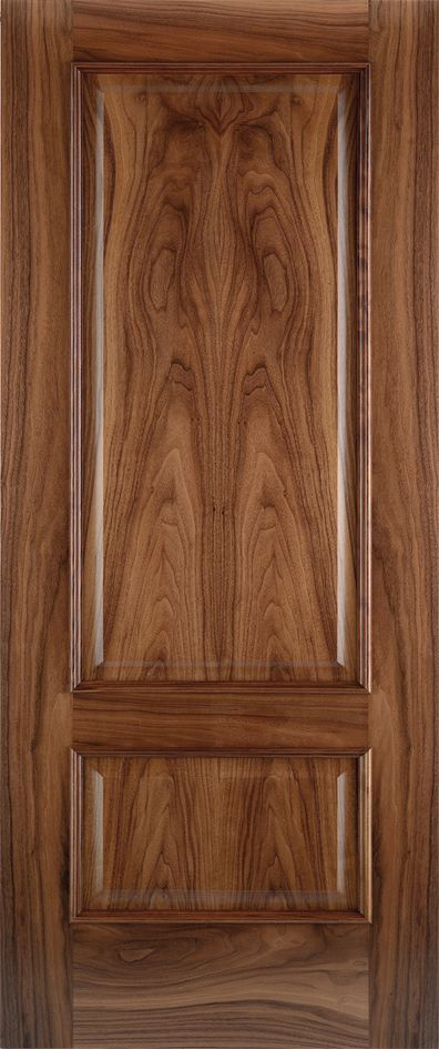 melia panel door in walnut